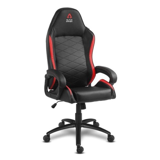 Alpha Gamer Maya Gaming-Stuhl Schwarz/Rot