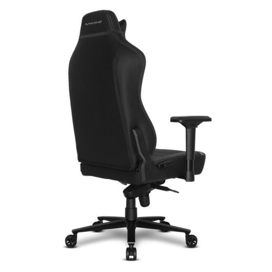 Alpha Gamer Phenix Silla Gaming de Tela con Cojín y Almohada Cervical Negra/Gris