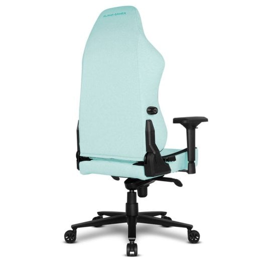 Alpha Gamer Alegra Cadeira Gaming de Tecido com Suporte Lombar Ajustável Verde/Preta