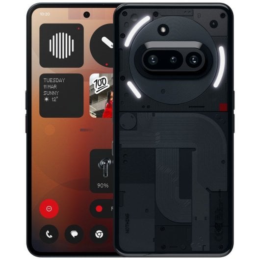 Nothing Phone (3a) Smartphone 8GB/128GB 6.8" AMOLED FHD+ 120Hz 50MP 5000mAh 45W Android 15 Schwarz