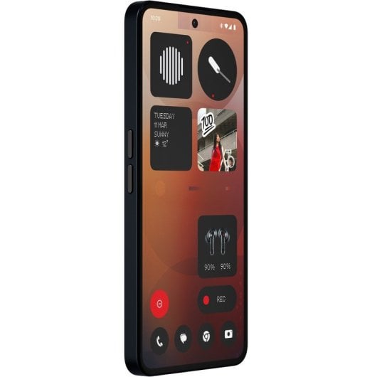 Nothing Phone (3a) Smartphone 8GB/128GB 6.8" AMOLED FHD+ 120Hz 50MP 5000mAh 45W Android 15 Schwarz