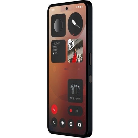 Nothing Phone (3a) Smartphone 8GB/128GB 6.8" AMOLED FHD+ 120Hz 50MP 5000mAh 45W Android 15 Schwarz