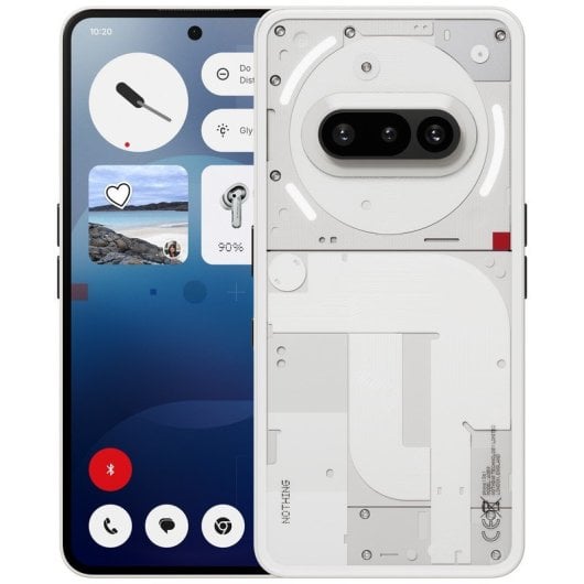 Nothing Phone (3a) Smartphone 12GB/256GB 6.8" AMOLED FHD+ 120Hz 50MP 5000mAh 45W Android 15 Blanco