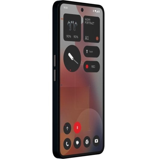 Nothing Phone (3a) Pro Smartphone 12/256GB 6.8" AMOLED FHD+ 120Hz 50MP 5000mAh 45W Android 15 Negro