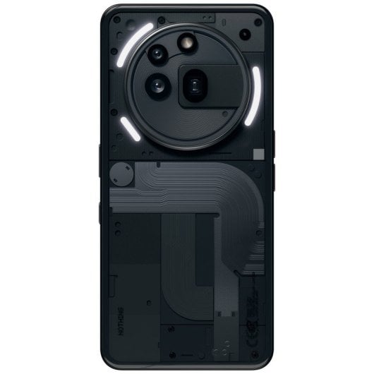 Nothing Phone (3a) Pro Smartphone 12/256GB 6.8" AMOLED FHD+ 120Hz 50MP 5000mAh 45W Android 15 Negro