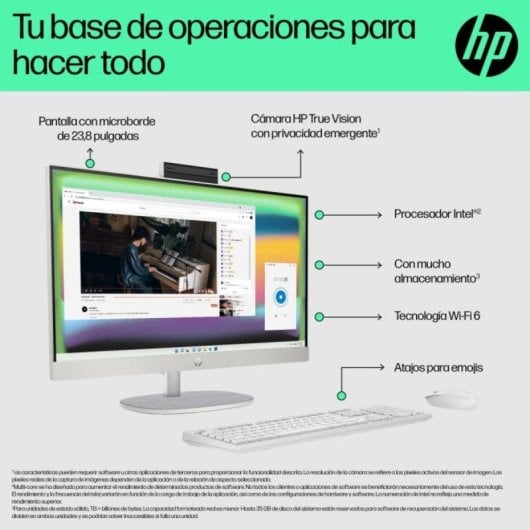 HP All-in-One 24-cr0115ns Intel Core i5-1335U/16GB/512GB SSD/23.8"