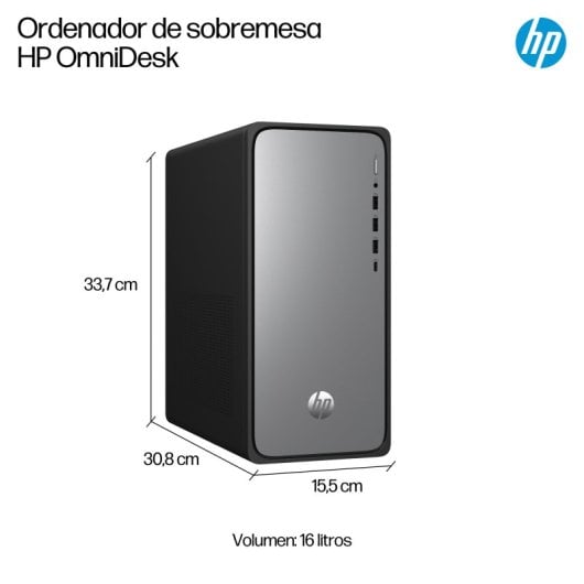 HP OmniDesk Desktop M02-0003ns Intel Core i5-14400/16GB/1TB SSD