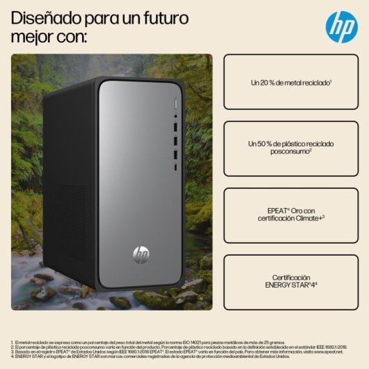 HP OmniDesk Desktop M02-0003ns Intel Core i5-14400/16GB/1TB SSD