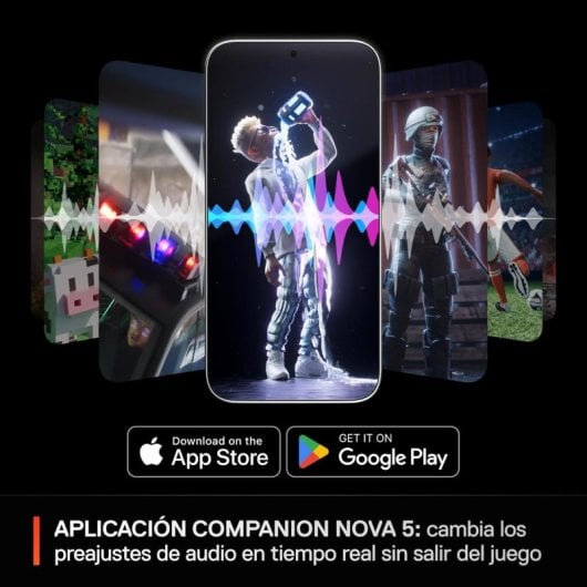 SteelSeries Arctis Nova 5X Auriculares Gaming Inalámbricos Bluetooth Blancos