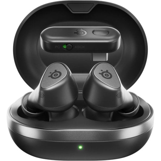 SteelSeries Arctis GameBuds Auriculares Sem Fios Bluetooth com Cancelamento de Ruído para XBOX Pretos