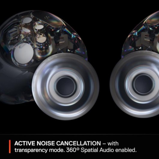 SteelSeries Arctis GameBuds Auriculares Sem Fios Bluetooth com Cancelamento de Ruído para PS5 Brancos