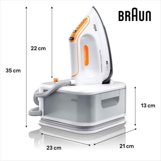 Braun CareStyle Compact Pro IS2561WH Centro de Planchado 1.5L 2400W
