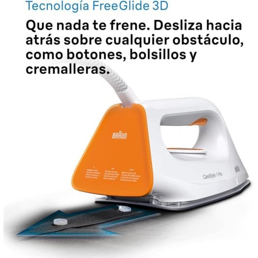 Braun CareStyle 1 Pro IS1511WH Ferro com Caldeira com Base Cerâmica Bidirecional 2200W