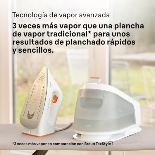 Braun CareStyle 1 Pro IS1511WH Ferro com Caldeira com Base Cerâmica Bidirecional 2200W