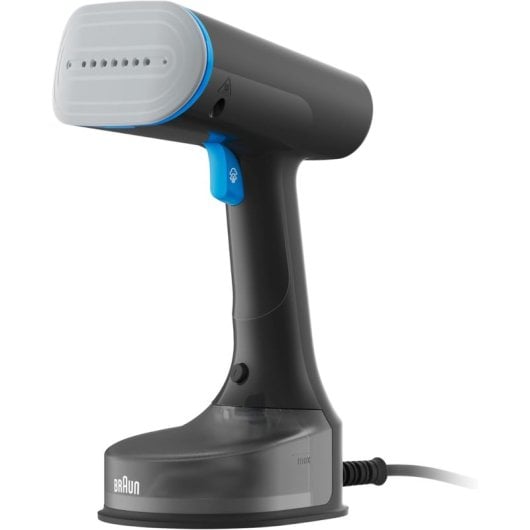 Braun QuickStyle 5 GS5031BL Vertikales Dampfbügeleisen mit FreeGlide 3D-Doppelsohle, 1200 W