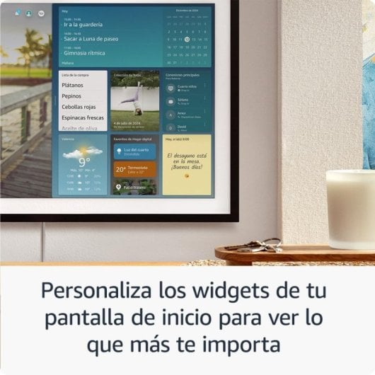 Amazon Echo Show 21 Pantalla Inteligente FullHD 21.5" con Alexa Fire TV Integrado y Mando por Voz Alexa