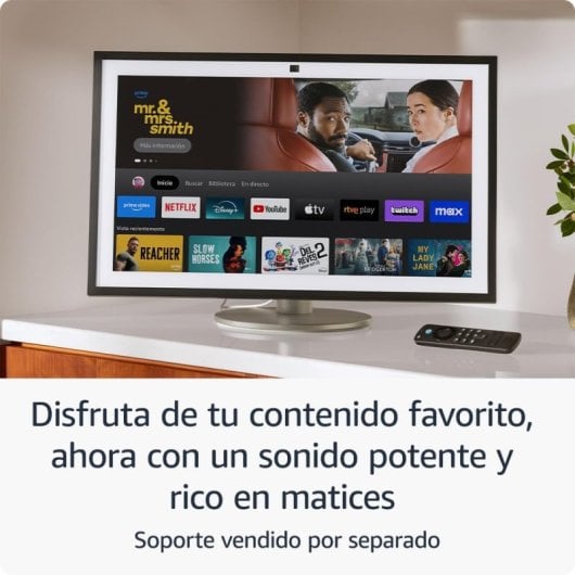 Amazon Echo Show 15 Pantalla Inteligente FullHD 15.6" con Alexa Fire TV Integrado y Mando por Voz Alexa