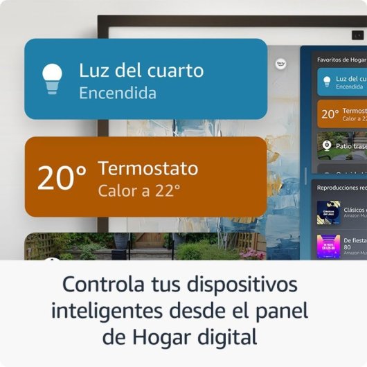 Amazon Echo Show 15 Pantalla Inteligente FullHD 15.6" con Alexa Fire TV Integrado y Mando por Voz Alexa