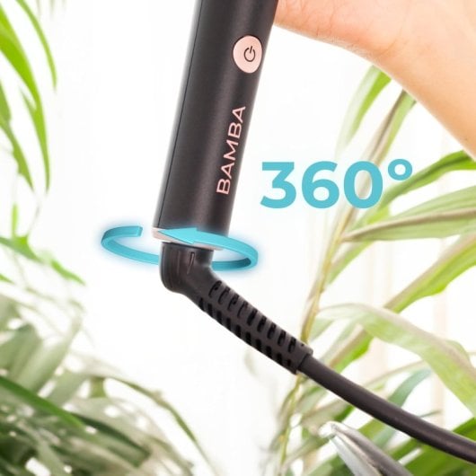 Cecotec SurfCare TwistWaves Rizador de Pelo de 25 mm con Guante Térmico Estuche y 2 Clips
