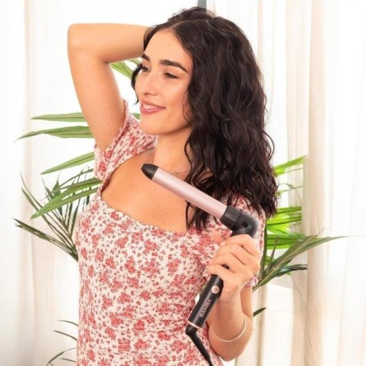 Enrolador de Cabelo Cecotec SurfCare TwistWaves Cerâmico 25mm 140-200°C Com Acessórios