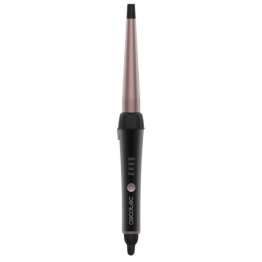 Cecotec SurfCare TwistConic Rizador de Pelo Cónico con Guante Térmico Estuche y 2 Clips