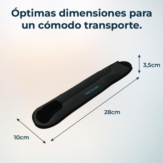 Lastre Cecotec Drumfit AnkleBell 1000 Neo Pesas 1kg Velcro Arena Ajustables