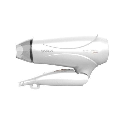 Sèche-cheveux Cecotec Bamba IoniCare TravelWhite 2400W compact ionique pliable