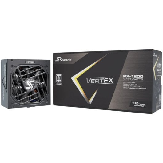 Seasonic VERTEX PX-1200 PCIe 5.1 ATX 3.1 1200W 80 Plus Platin Modular