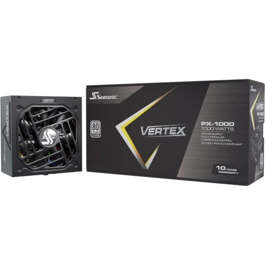 Seasonic VERTEX PX-1000 PCIe 5.1 ATX 3.1 1000W 80 Plus Platinum Modular