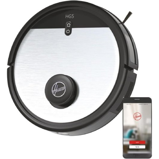 Hoover HG510D 011 Robot Aspiradora 0.5 L sin Bolsa Gris