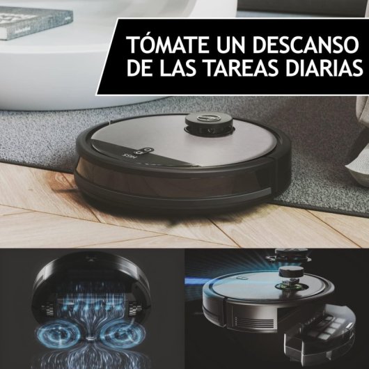 Hoover HG510D 011 Robot Aspiradora 0.5 L sin Bolsa Gris
