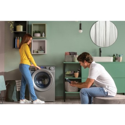 Candy RP 696BWMRR8/1-S Lavadora Carga Frontal 9 Kg 1600 RPM Antracita