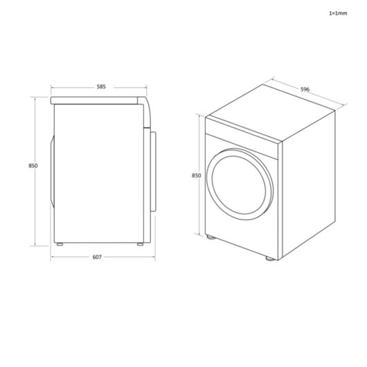 Candy Smart Pro CSOE C10TE-S Secadora Independiente Carga Frontal 10 Kg B Blanco