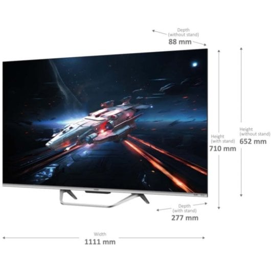 Haier H50Q800UX 50" QLED UltraHD 4K HDR10 Google TV