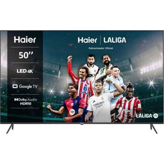 Téléviseur LED Haier H50K800UX 50 pouces UltraHD 4K HDR10 Google