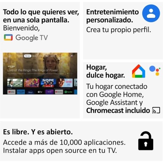 Téléviseur LED Haier H50K800UX 50 pouces UltraHD 4K HDR10 Google