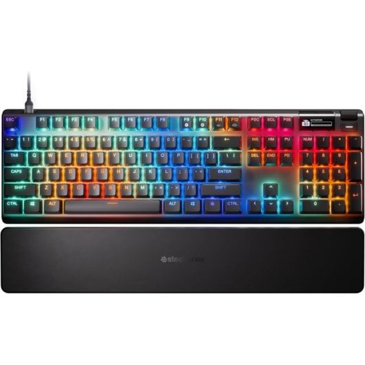 SteelSeries Apex Pro Gen 3 RGB Teclado Mecánico Gaming USB Switch OmniPoint 3.0 Negro Teclado USA