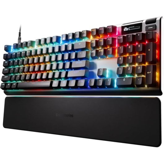 SteelSeries Apex Pro Gen 3 RGB Teclado Mecánico Gaming USB Switch OmniPoint 3.0 Negro Teclado USA