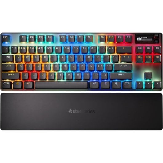 SteelSeries Apex Pro TKL Gen 3 RGB Teclado Mecánico Gaming Inalámbrico OmniPoint 3.0 Negro Teclado USA