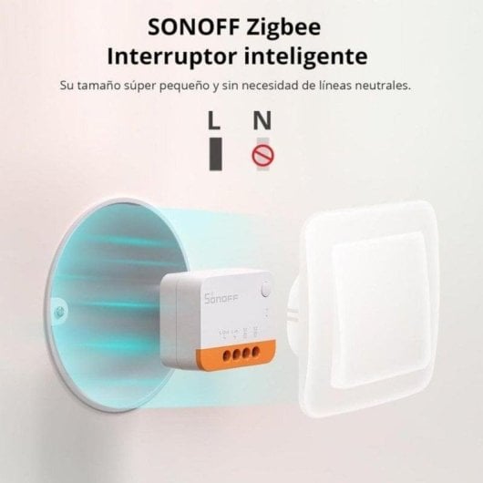 Relais Zigbee Sonoff ZBMINI Extreme Contrôle de l’éclairage, Encastrable ultra-compact