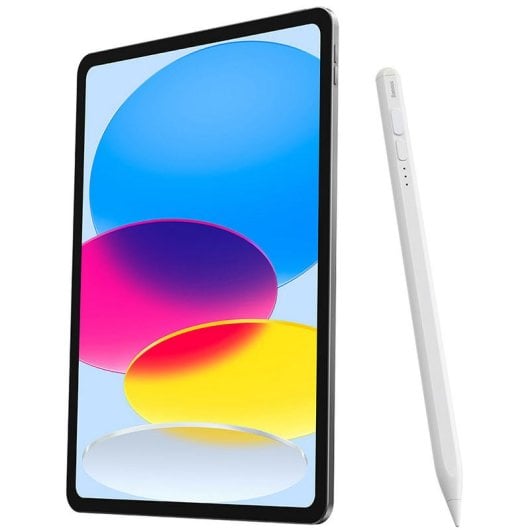 Baseus Smooth Writing 2 Stift, magnetischer Aktiv-Stylus, Weiß, für iPad 2018 und neuer