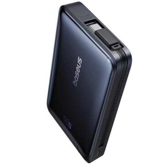Power Bank Baseus Nomos 10000 mAh 45 W Carga Inalámbrica Bleu Foncé