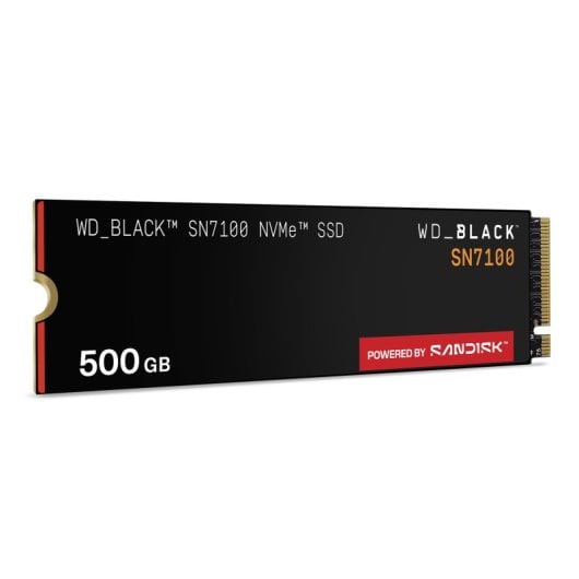 WD BLACK SN7100 500GB SSD NVMe PCIe 4.0 M.2 Gen4 TLC 3D NAND 6800MB/s