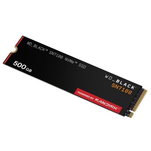 WD BLACK SN7100 500GB SSD NVMe PCIe 4.0 M.2 Gen4 TLC 3D NAND 6800MB/s