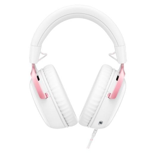 HyperX Cloud III Auriculares Gaming USB Blanco/Rosa