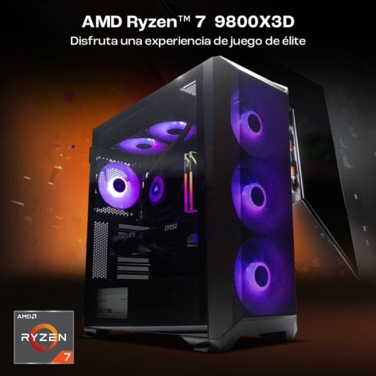 PcCom Imperial AMD Ryzen 7 9800X3D / 32 GB / 2 TB SSD / RTX 5070 Ti