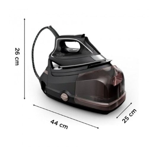 Rowenta Eco Steam Pro Boiler Centro de Planchado 2800W Negra
