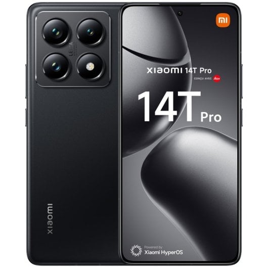 Xiaomi 14T Pro 12GB/256GB Negro Titanio Libre