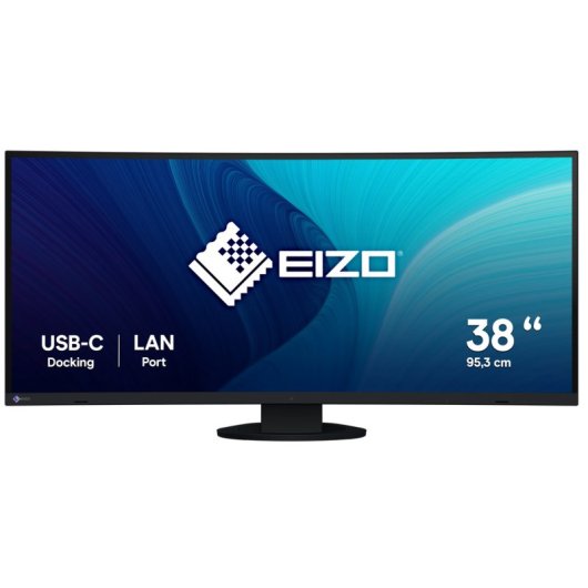 Écran PC Eizo FlexScan EV3895 37,5" LED IPS UltraWide QHD Haut-parleurs réglables en hauteur Courbé USB-C