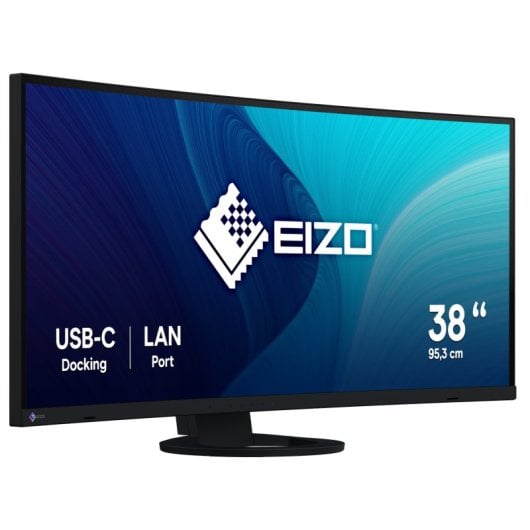 Écran PC Eizo FlexScan EV3895 37,5" LED IPS UltraWide QHD Haut-parleurs réglables en hauteur Courbé USB-C